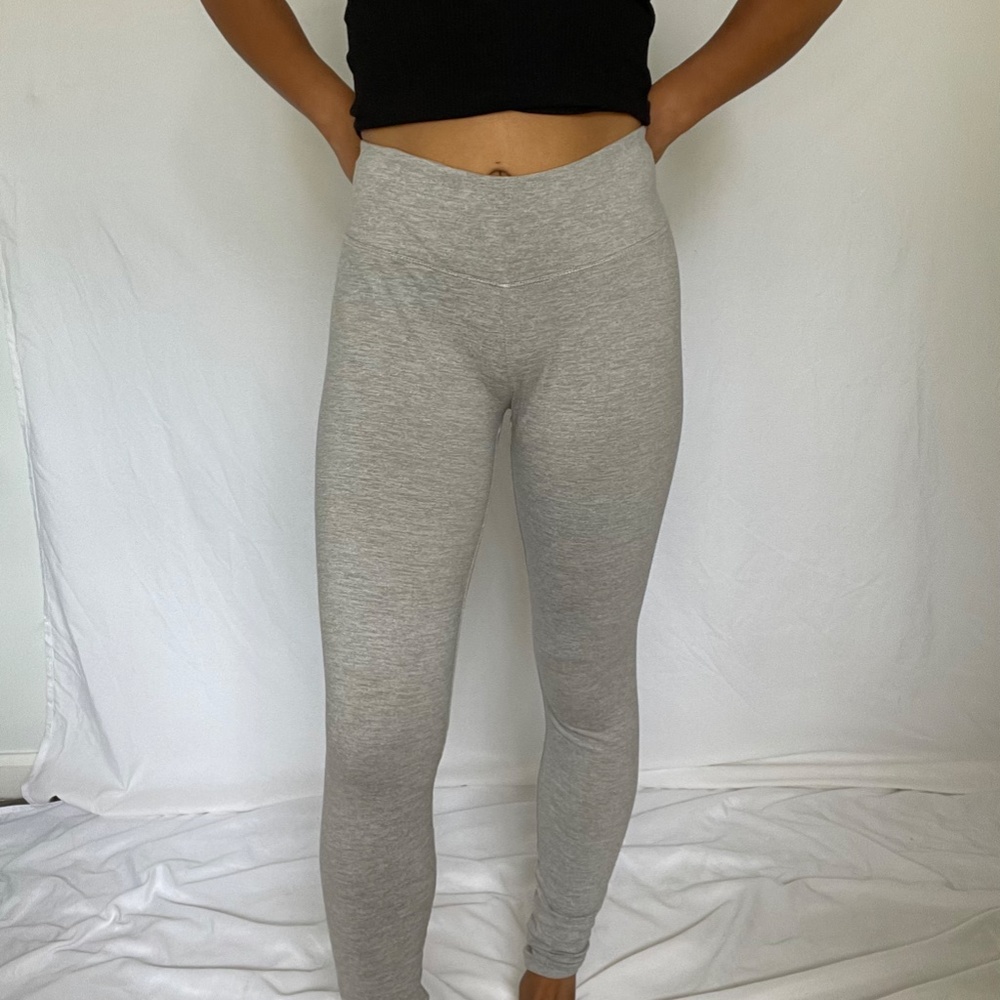Grey Full Length Legging